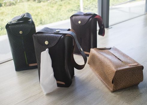 古典窗花面紙盒